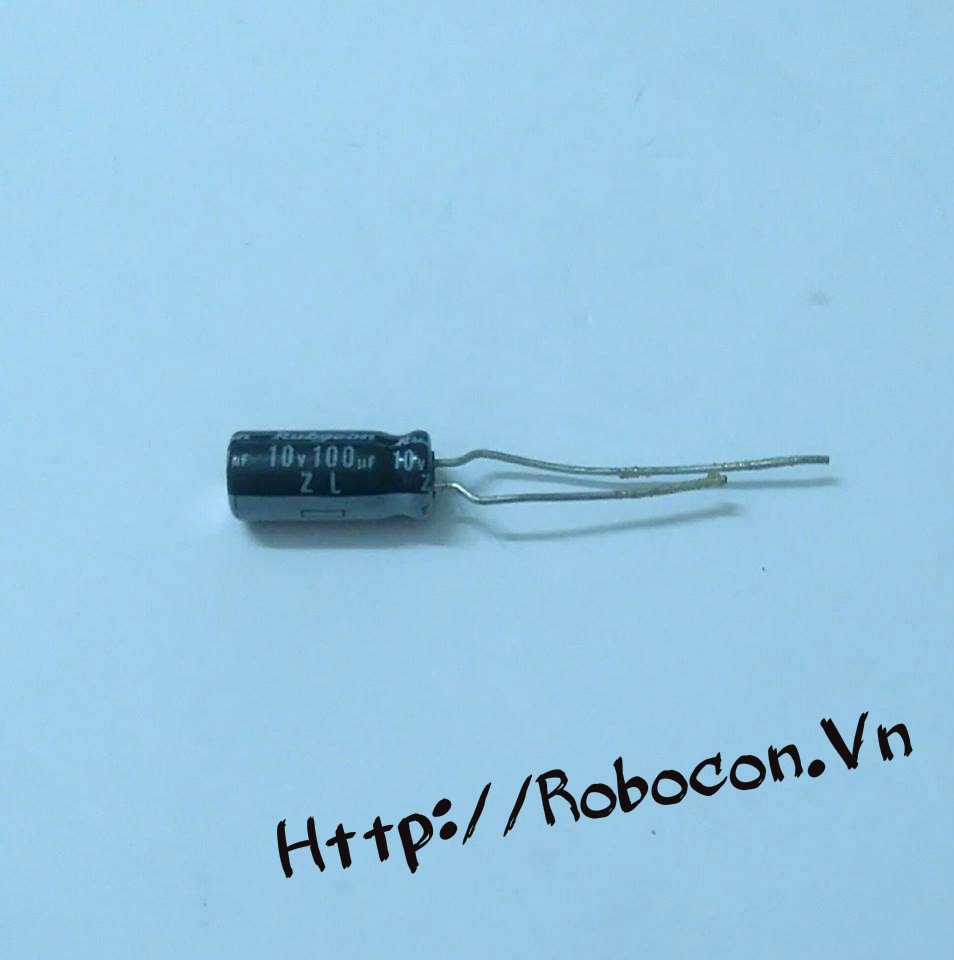 Tụ hóa 100uF 10V